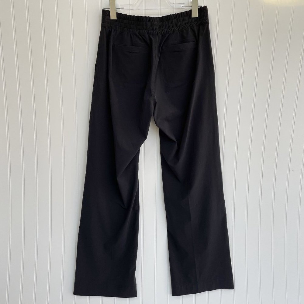 Athleta Chelsea Wide Leg Pants Black Size 4 Lounge Athleisure - Picture 7 of 9